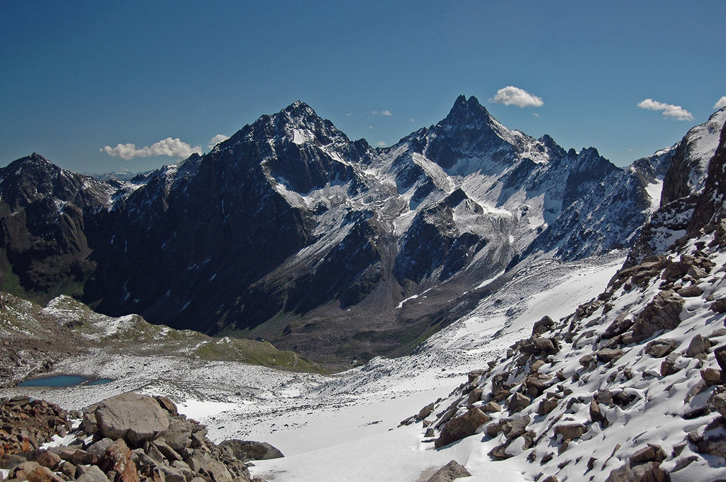 Saumspitze. Verwall Alps