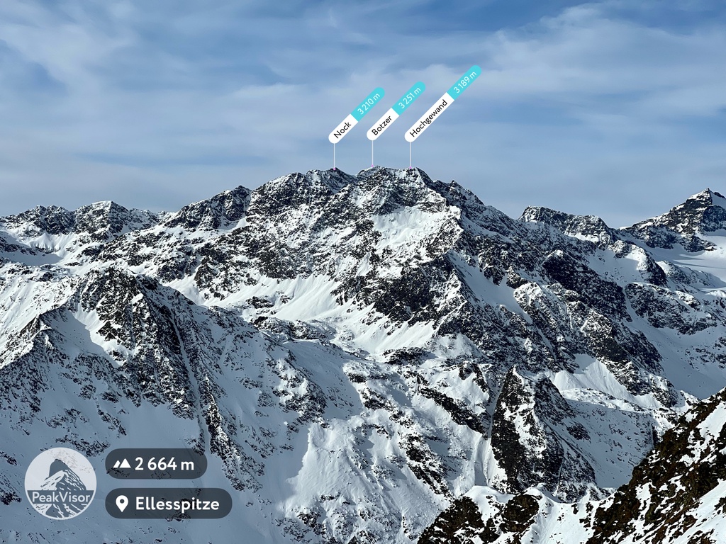 Botzer, Hochgewand, Eastern Rhaetian Alps