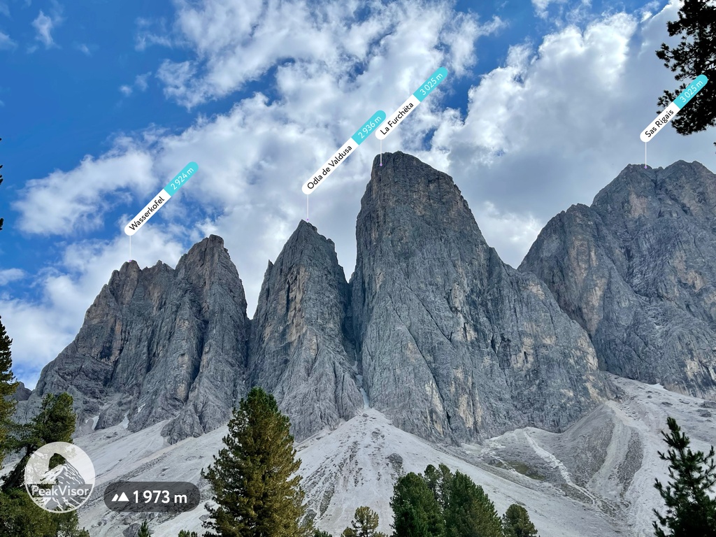 Odle Group, Dolomites, Italy