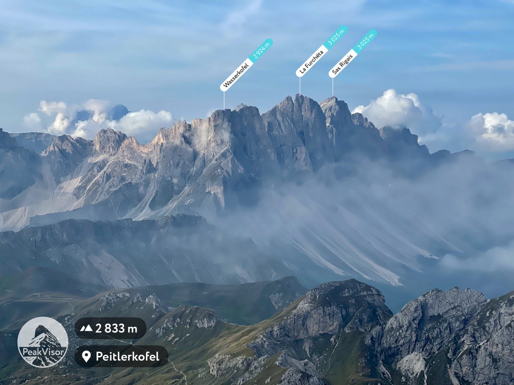 La Furchёta peak , Odle Group, Dolomites, Italy