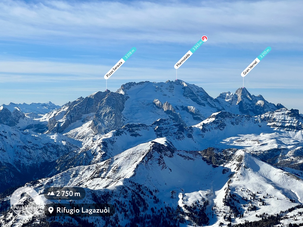 Marmolada, West Dolomites, Italy