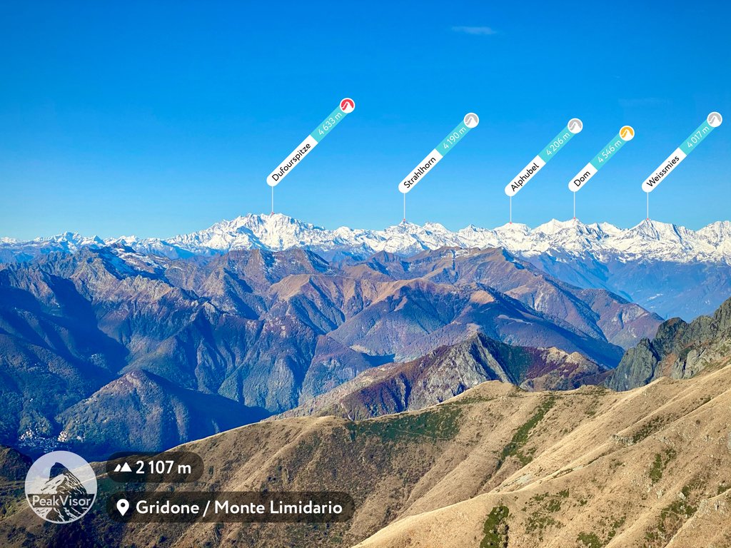 Monte Rosa, Piedmont, Italy