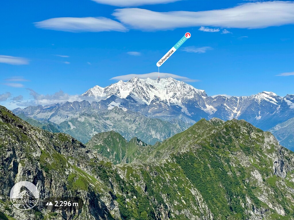 Rosa - Dufourspitze, Switzerland