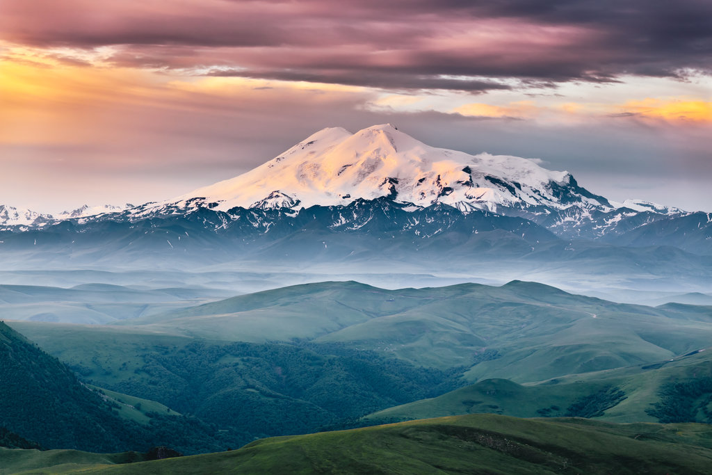 Alania Dargavs, North Ossetia, Caucasus mountain range
