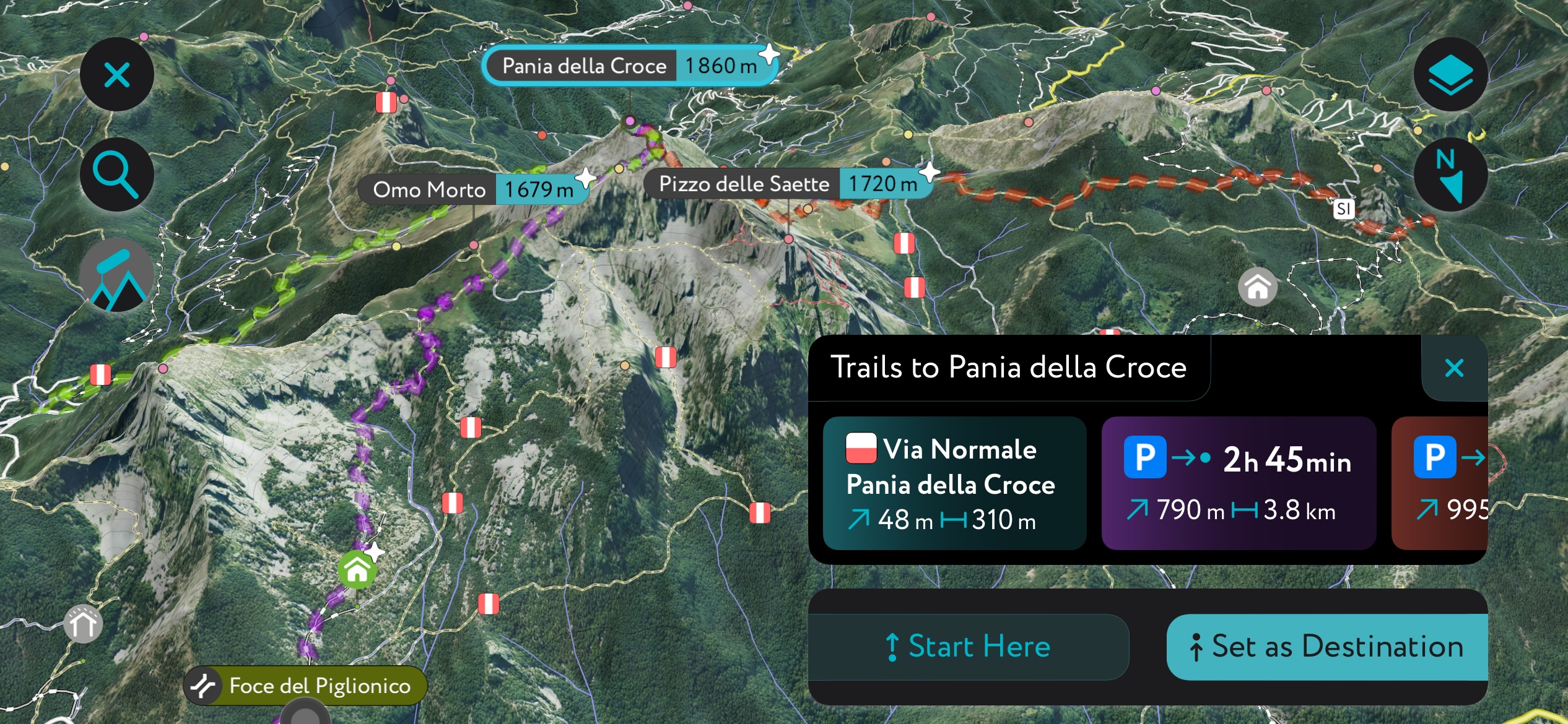 The Pania della Croce. Photo: Sergei Poljak