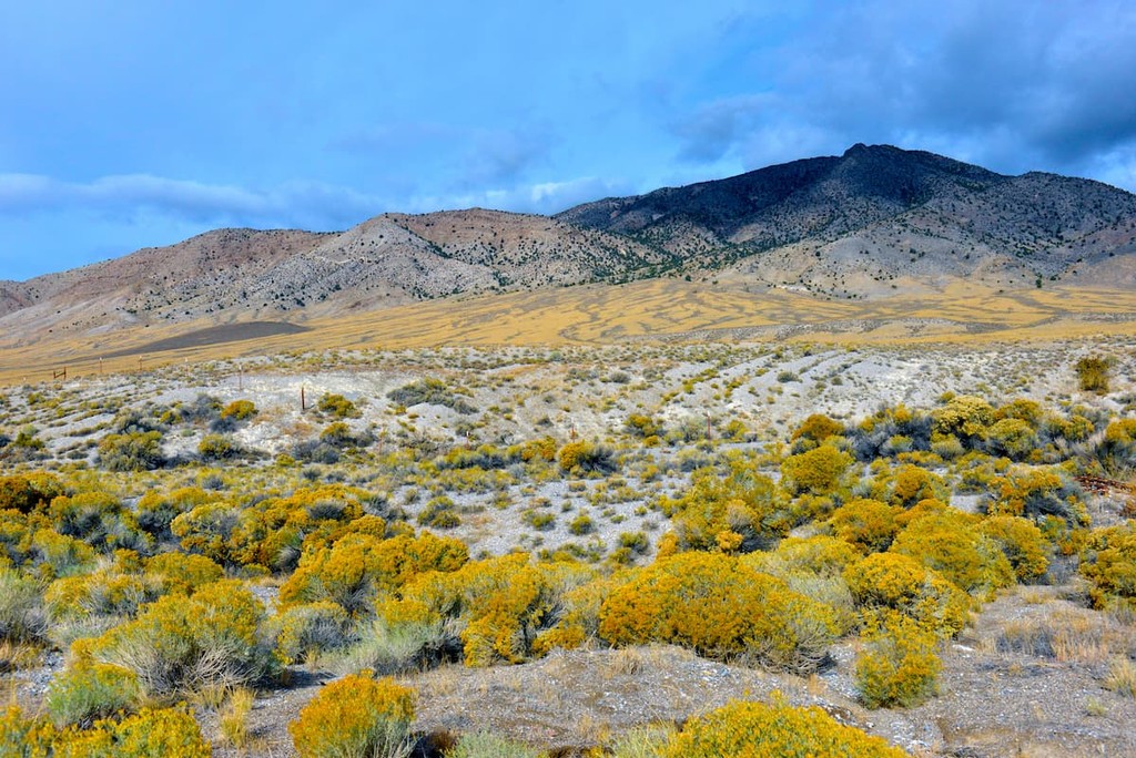 Nevada, Eureka. Scenic landscape.