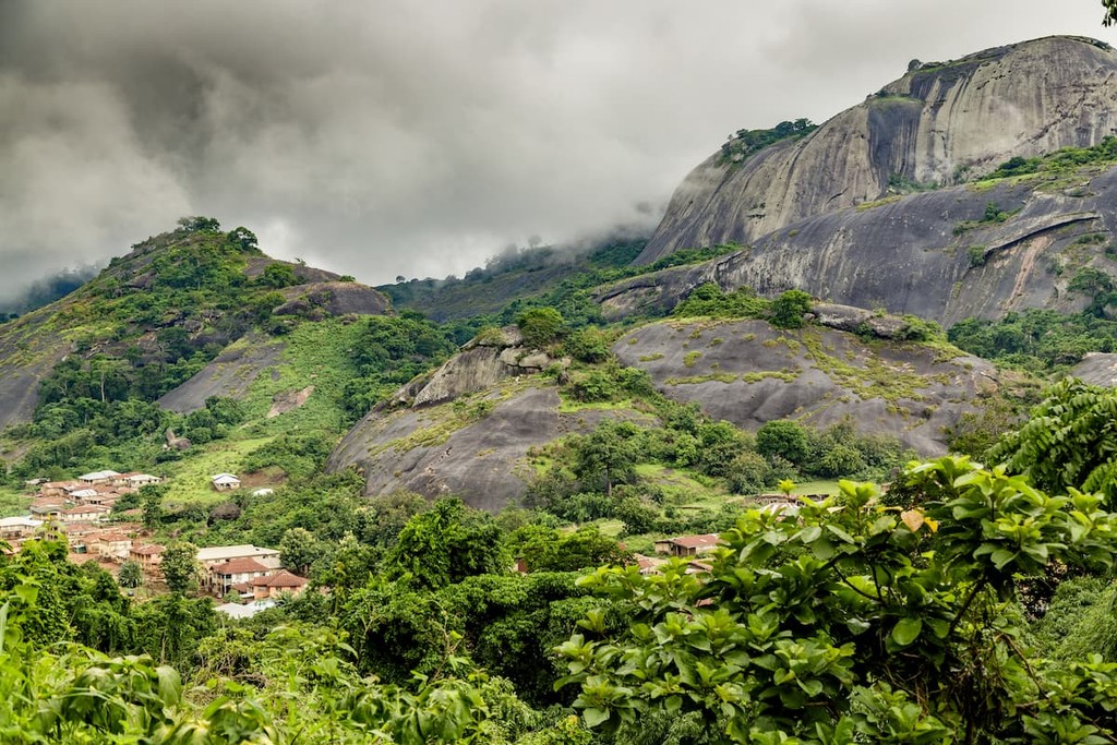 Idanre Hill near Akure in Ondo State, Nigeria