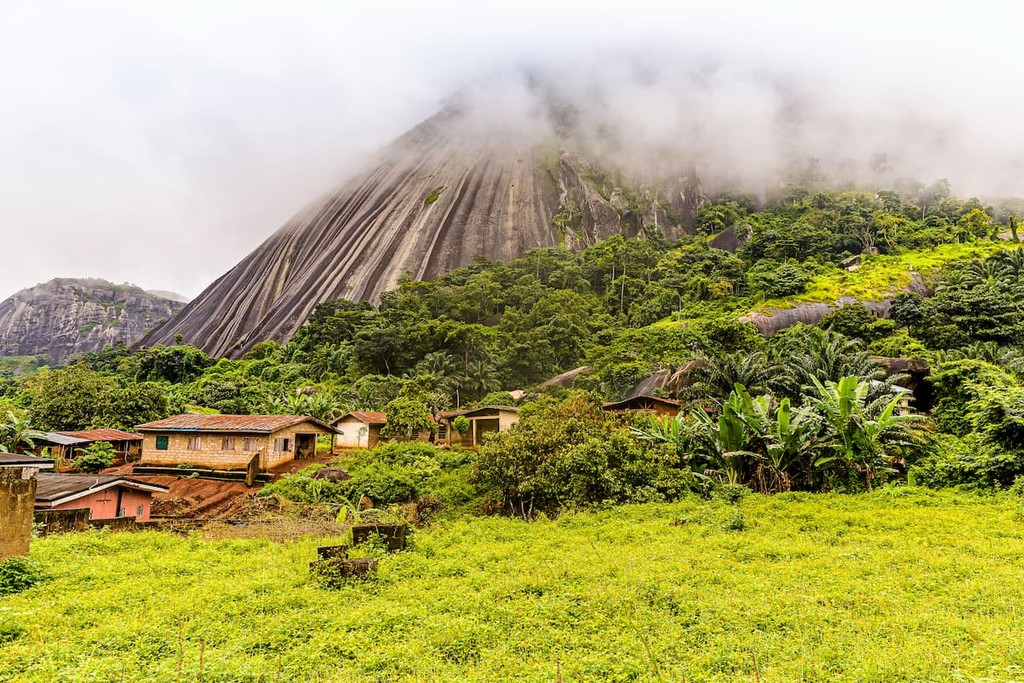 Idanre Hill in Nigeria, Africa