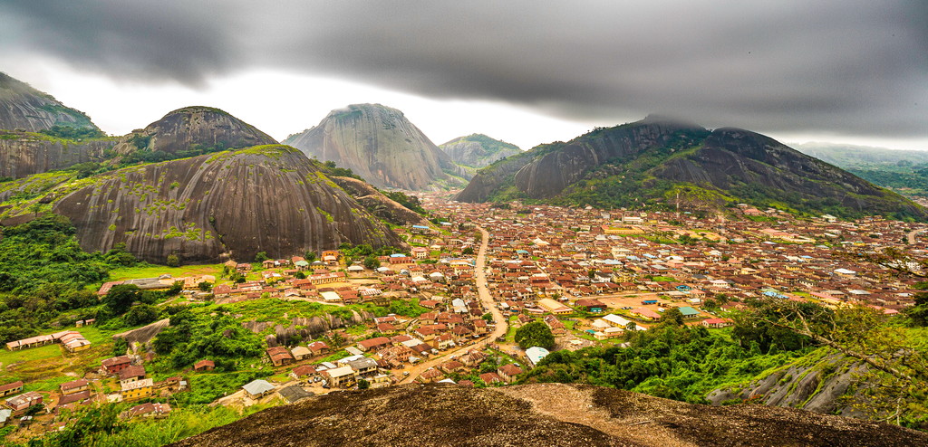 Idanre Hill near Akure in Ondo State, Nigeria, Africa