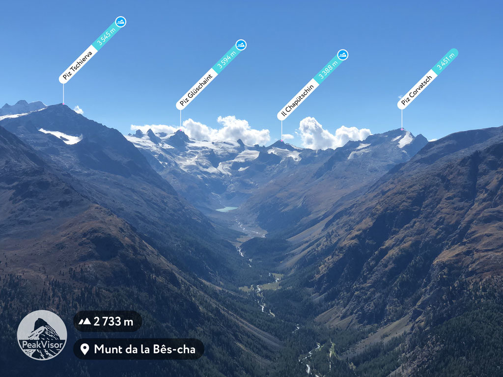 Piz Corvatsch, Maloja, Switzerland