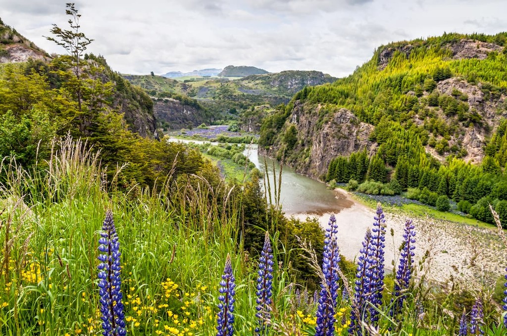 Simpson River National Reserve. Aysen, Chile