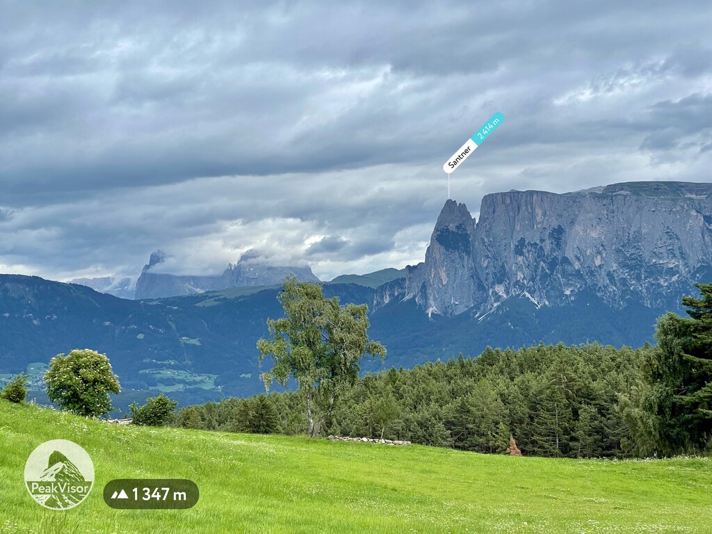 Santner, Schlern Group, Dolomites, Italy
