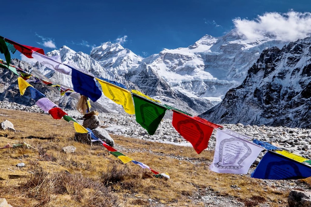 Base camp of Kangchenjunga, Sikkim, India