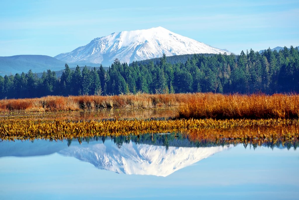 Mount St. Helens National Monument. Skamania County