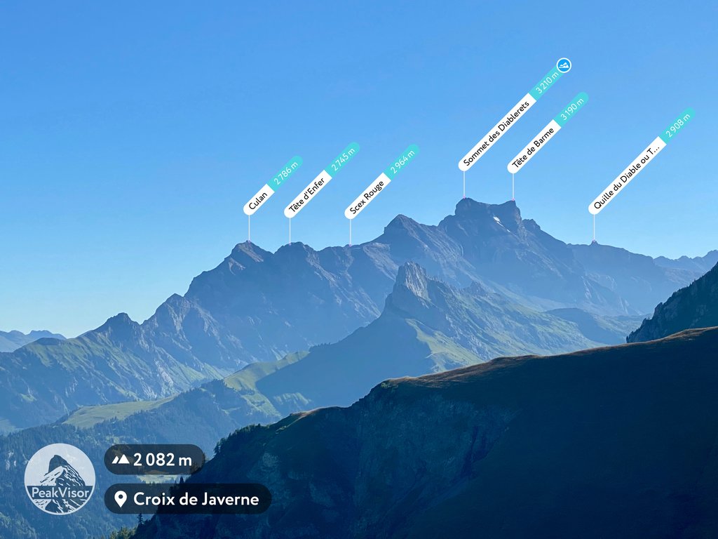 Sommet des Diablerets, Vaud, Switzerland