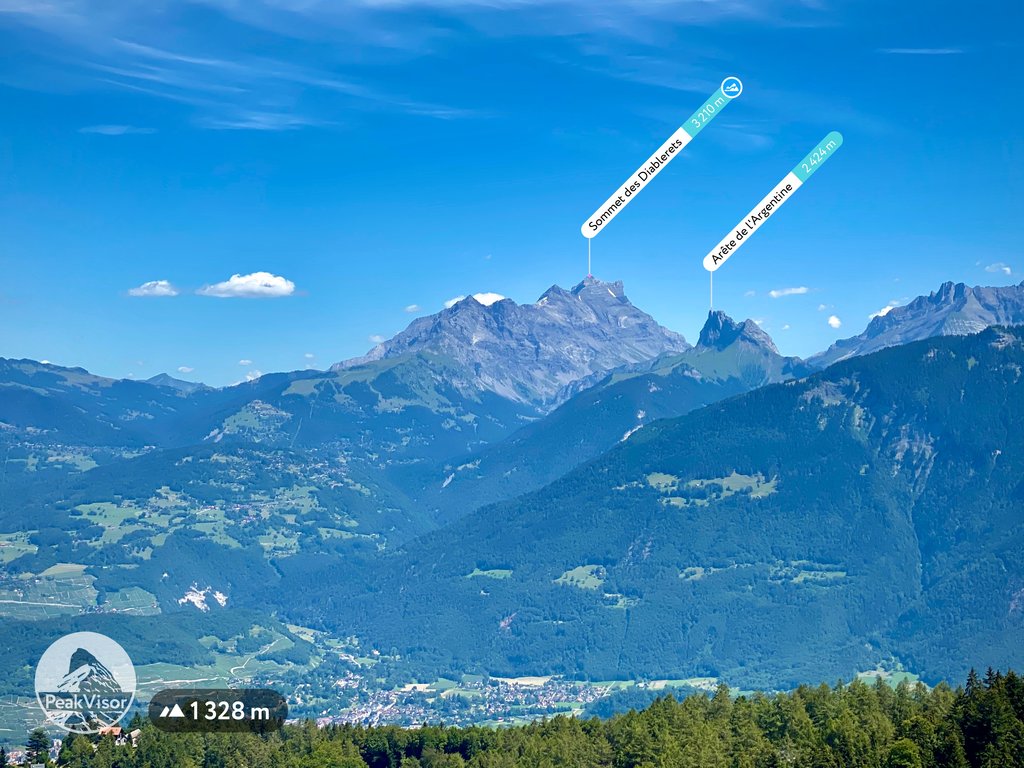 Sommet des Diablerets, Vaud, Switzerland