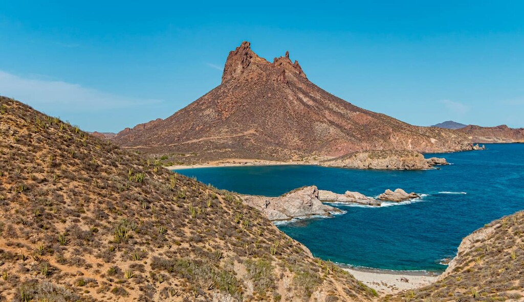 Cerro tetakawi en San Carlos, Sonora, Mexico, Mexico