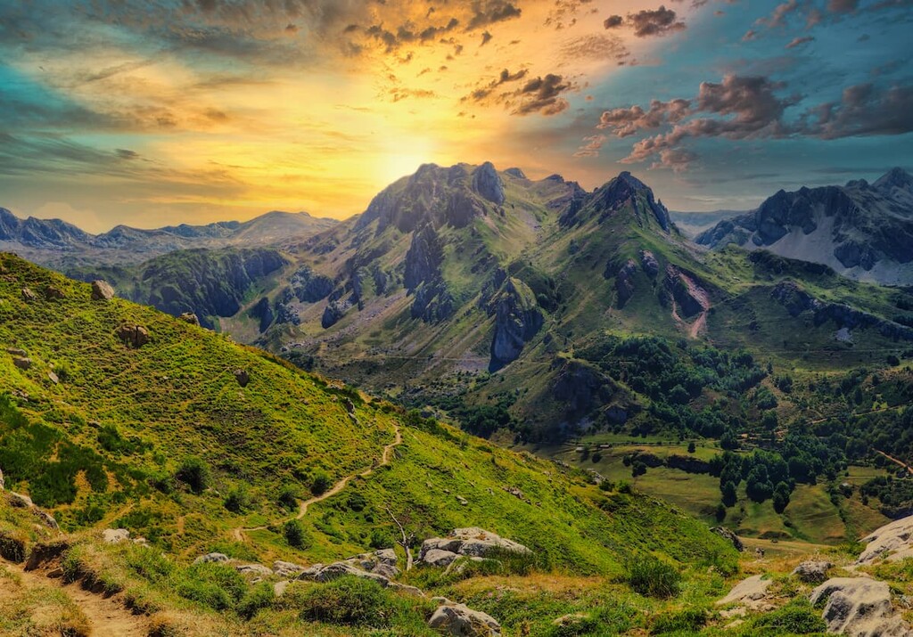 Asturias, near Somiedo, Spain