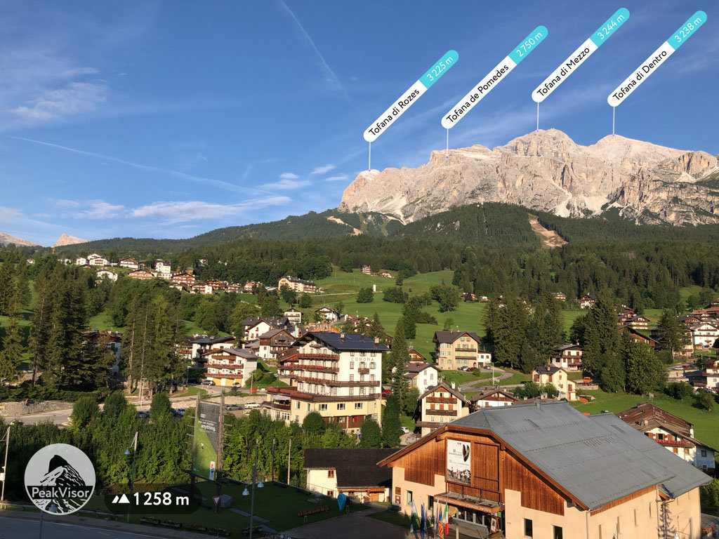 tofana di Mezzo, Ampezzo Dolomites, Italy