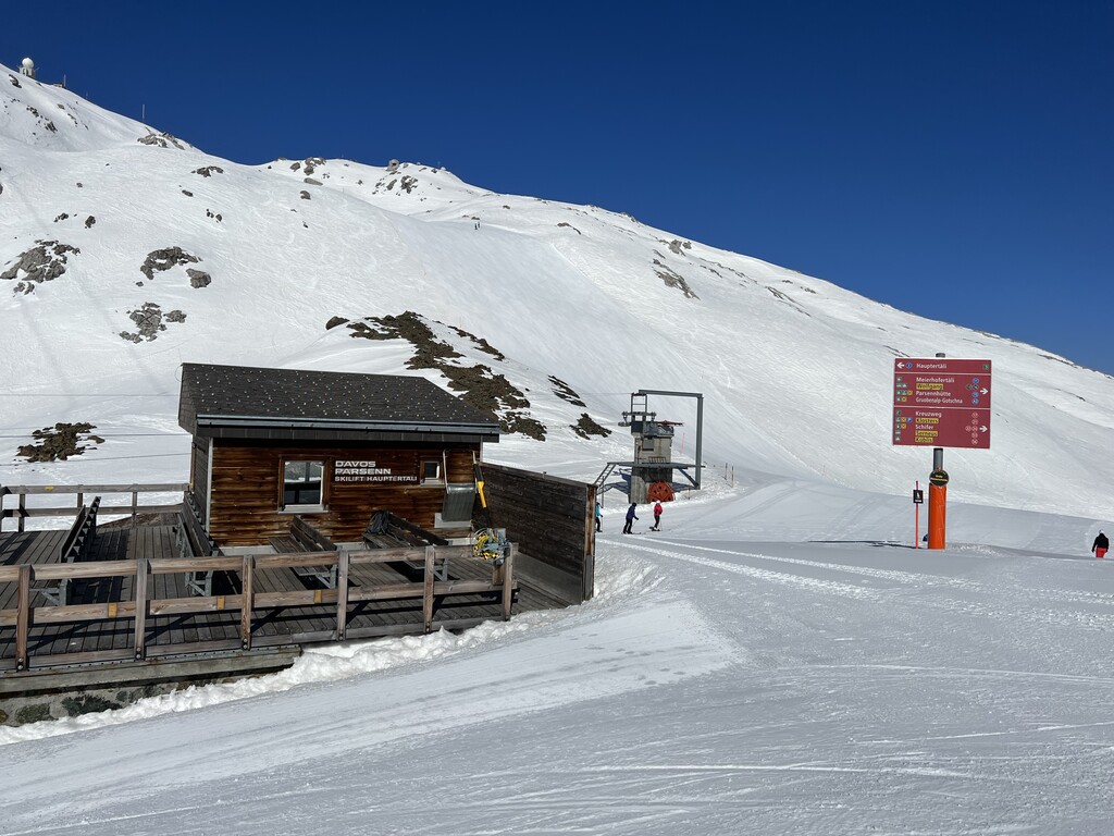 Wasserscheidi. Plessur Alps